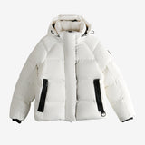 White coat, front view