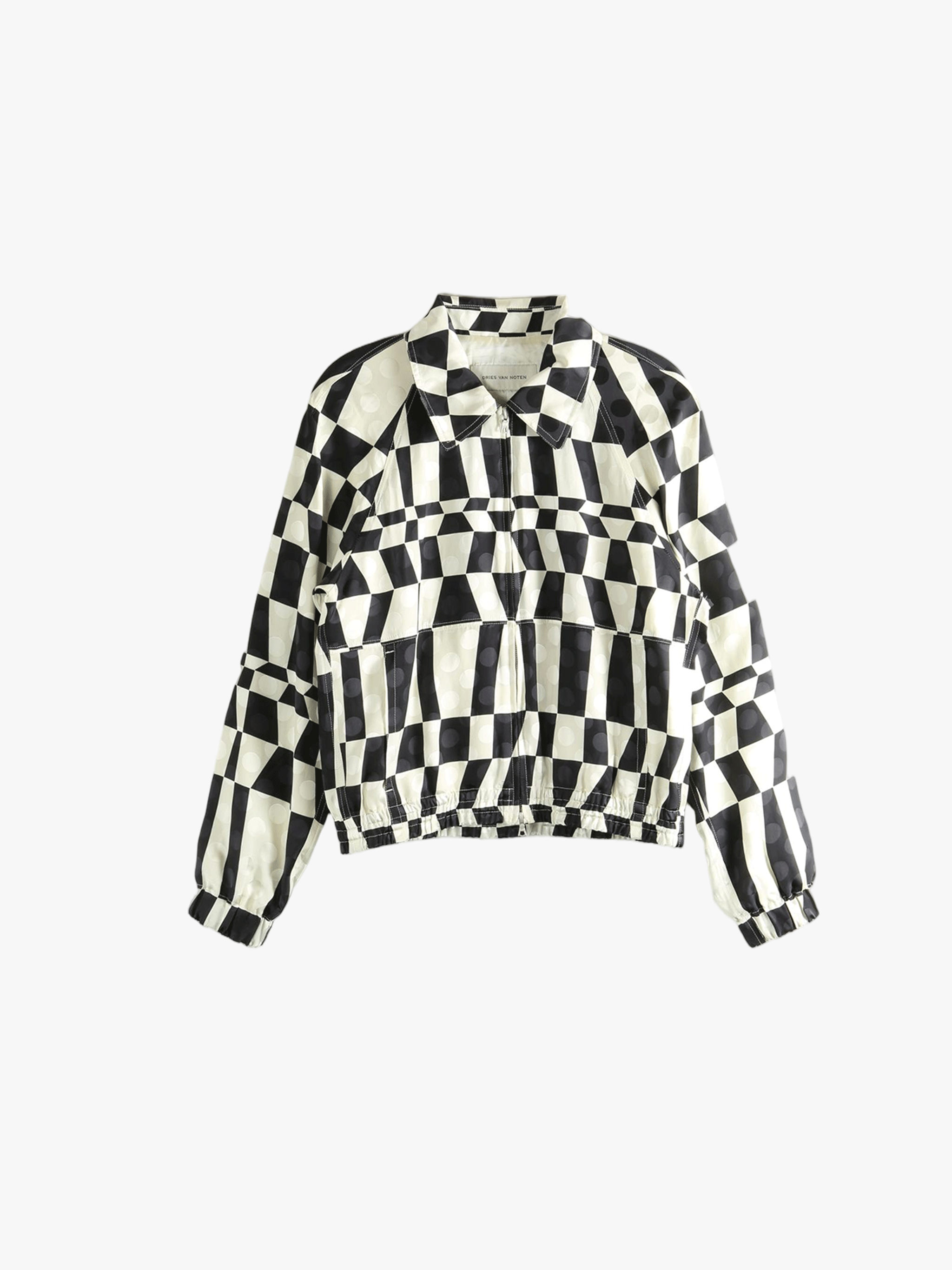 Black jacket,front view