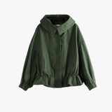 Green jacket, front view