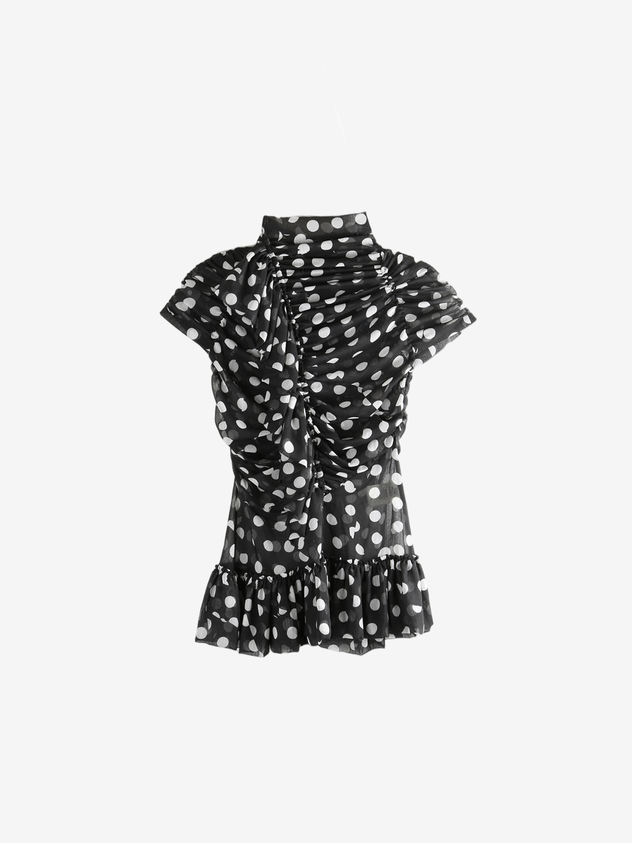 Black top, front view