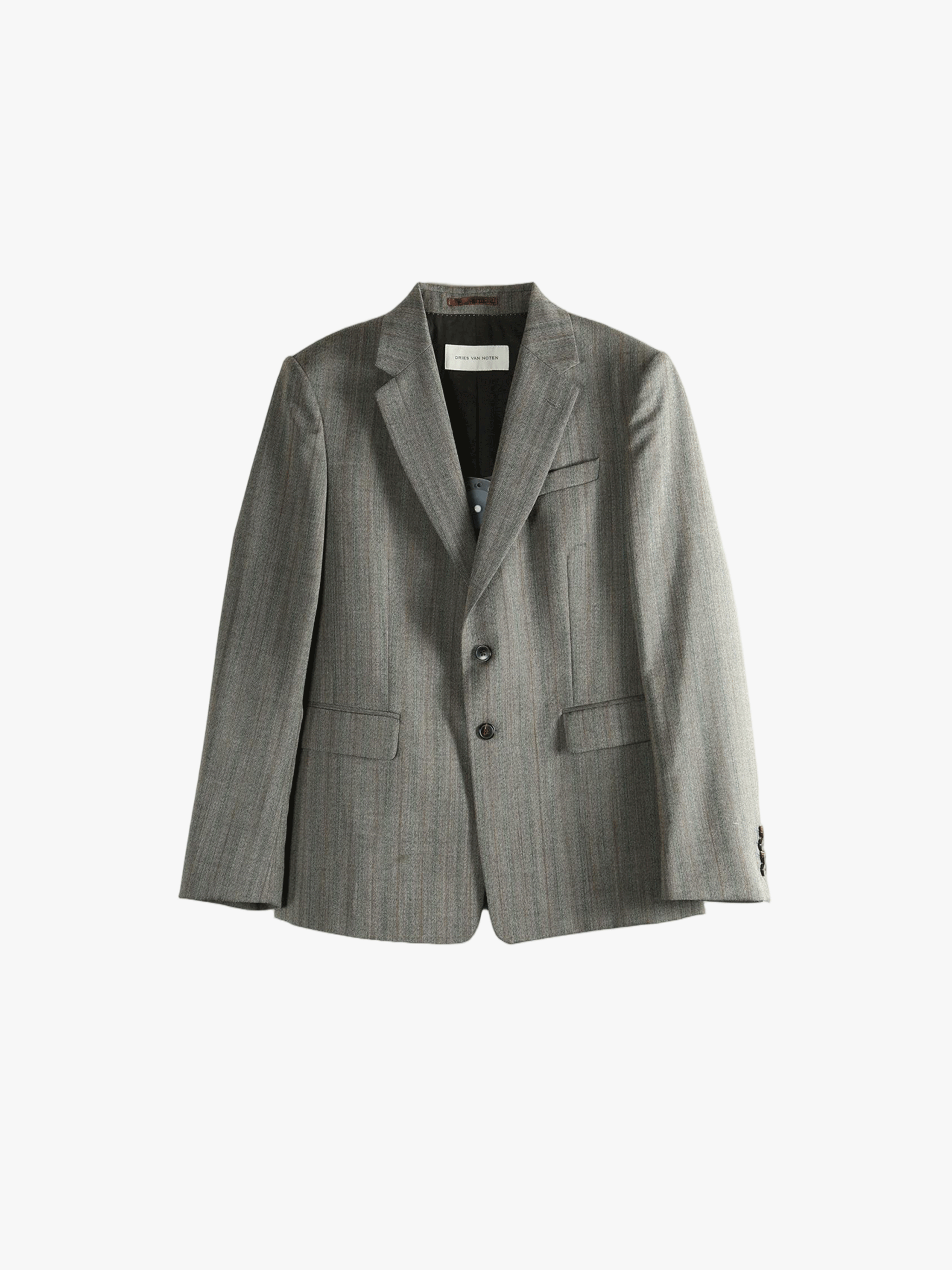 Grey jacket, front view