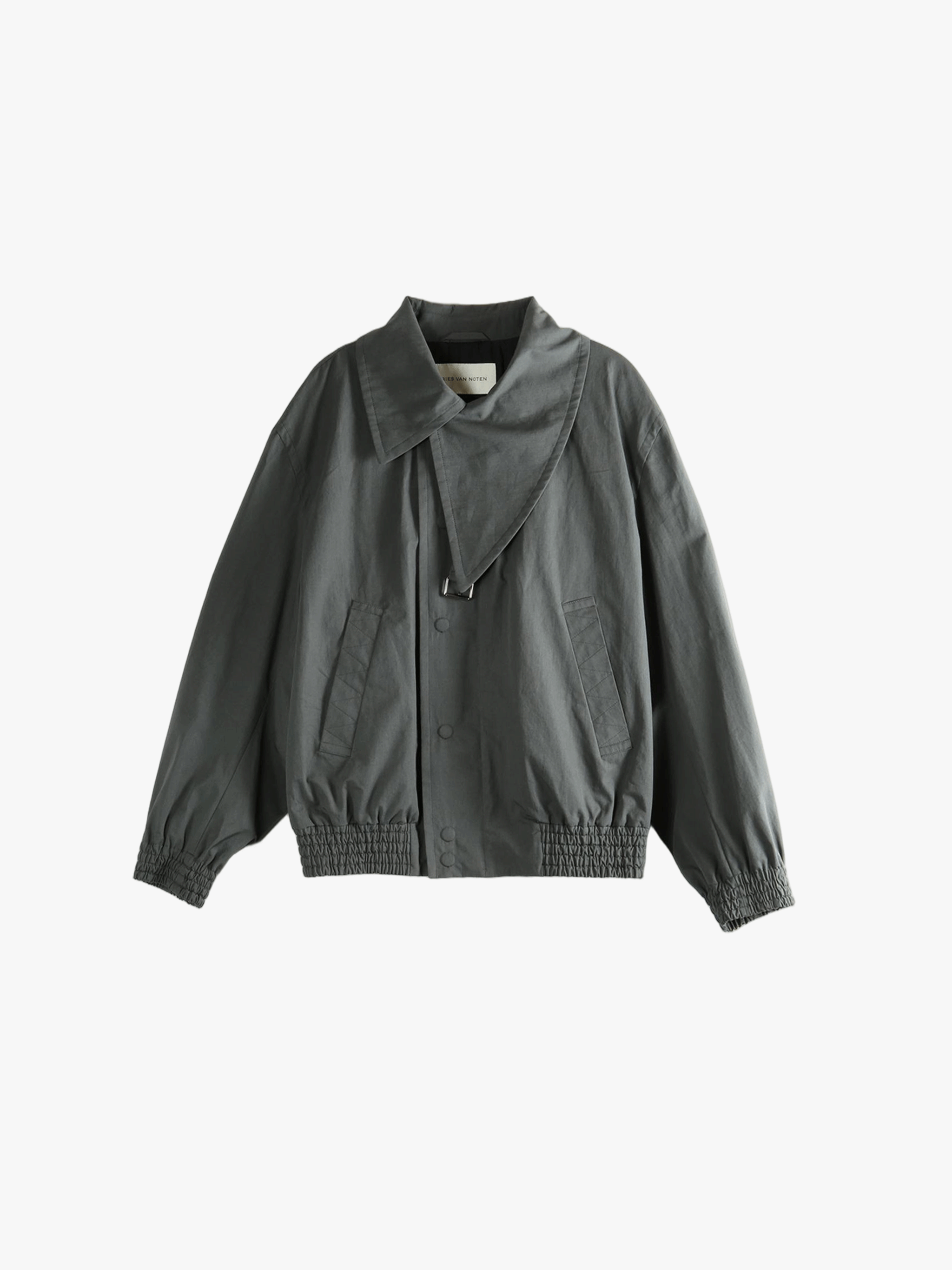 Grey jacket, front view
