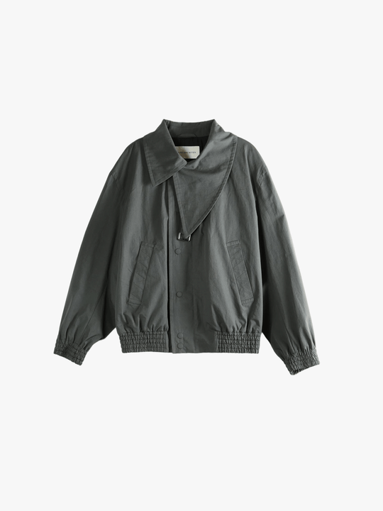 Grey jacket, front view