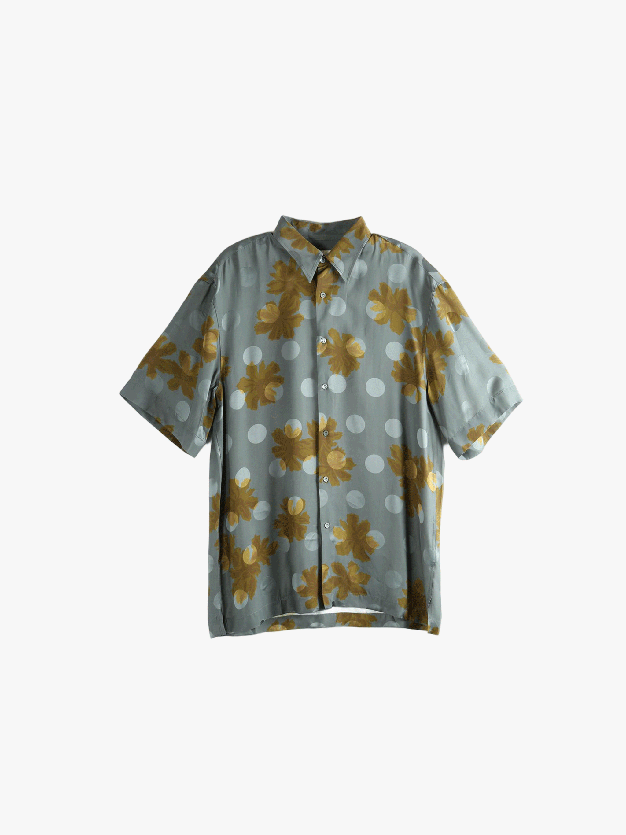 Navy shirt,front view