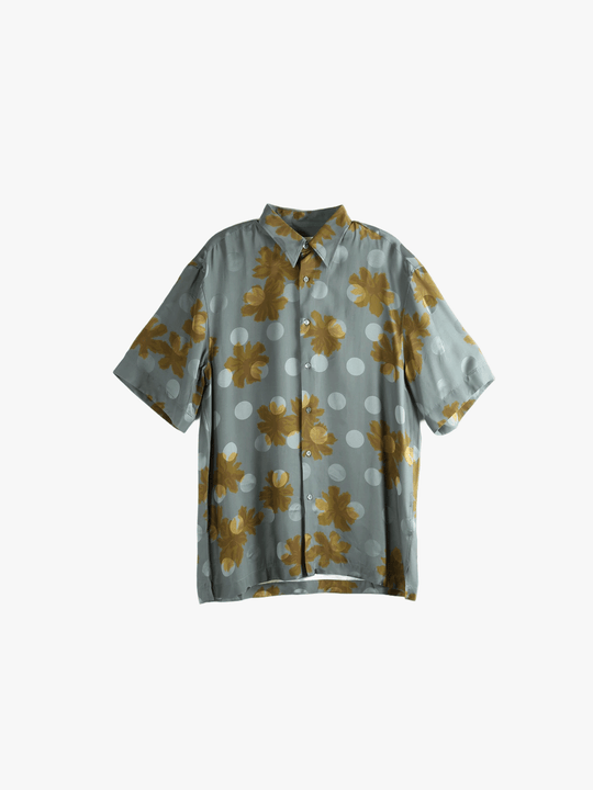 Navy shirt,front view
