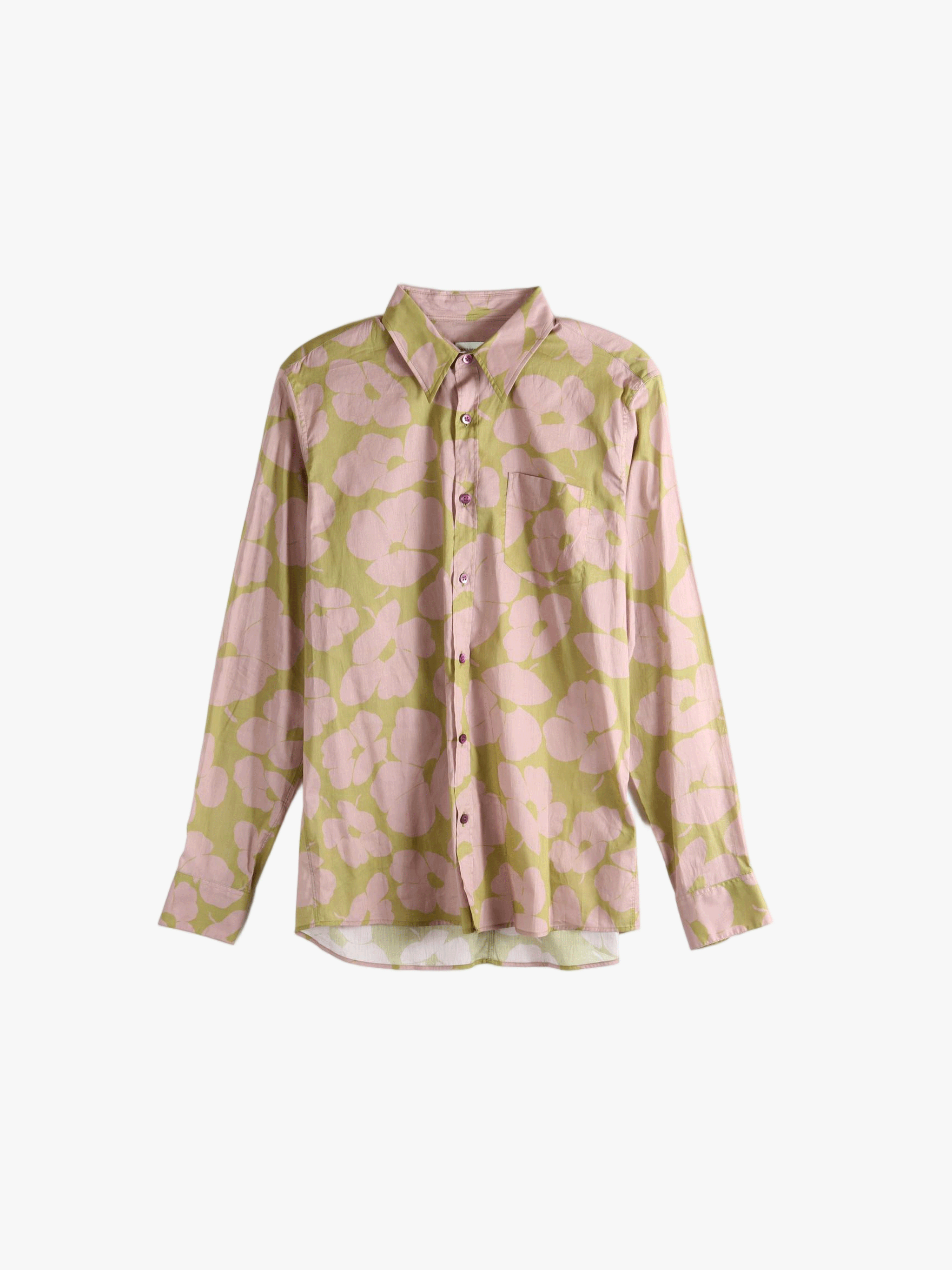 Pink shirt, front view