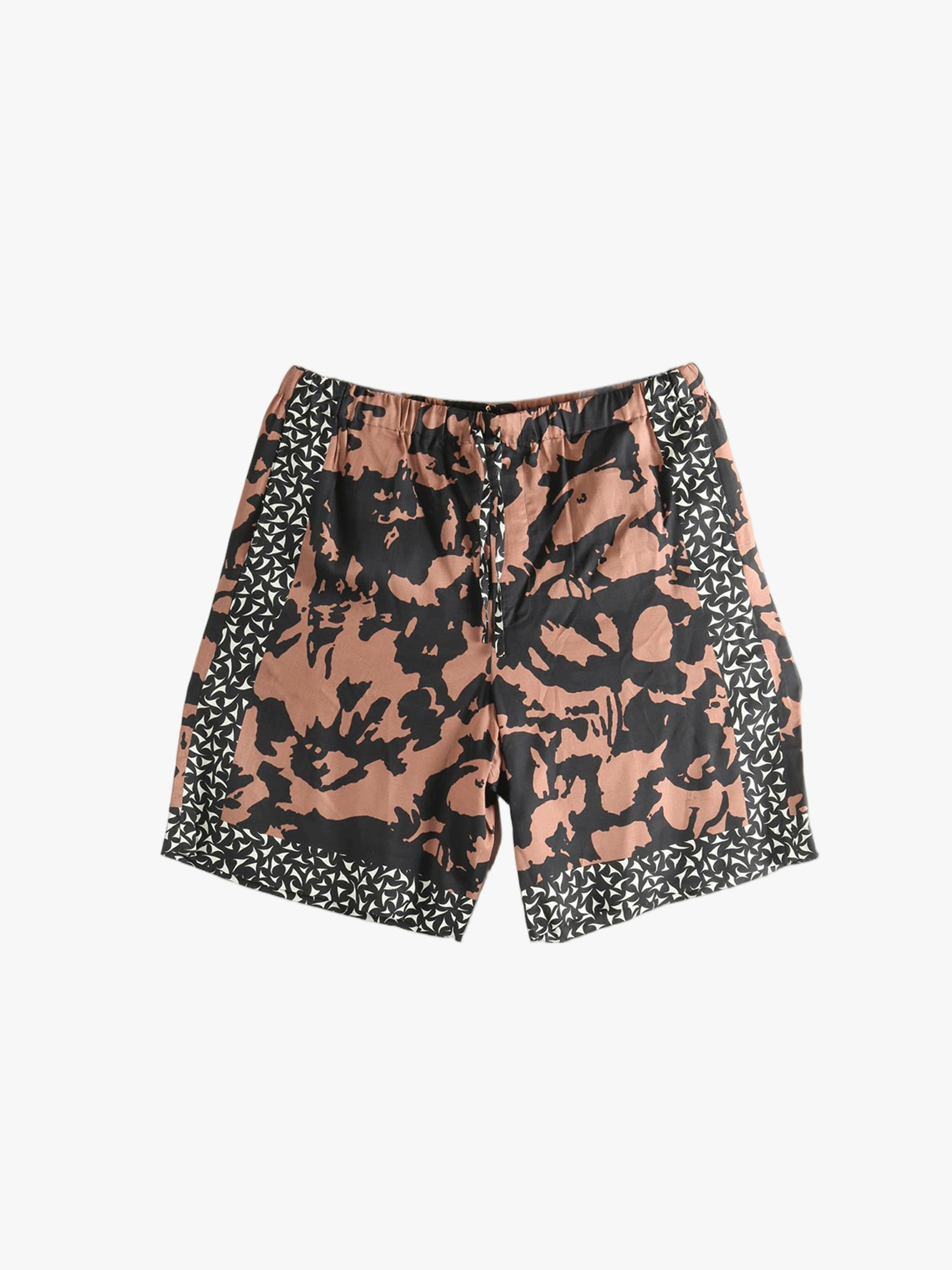 Pink shorts, front view