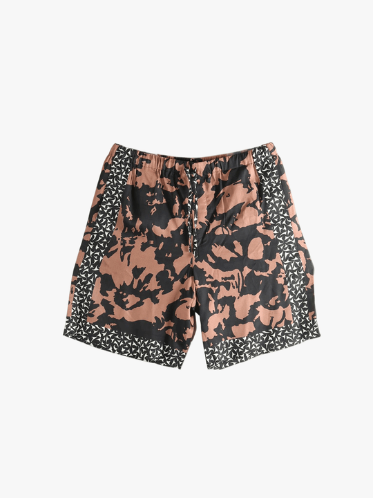 Pink shorts, front view