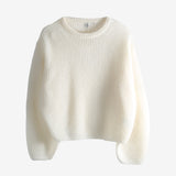 TOTEME - Women Mohair Blend Rib Sweater