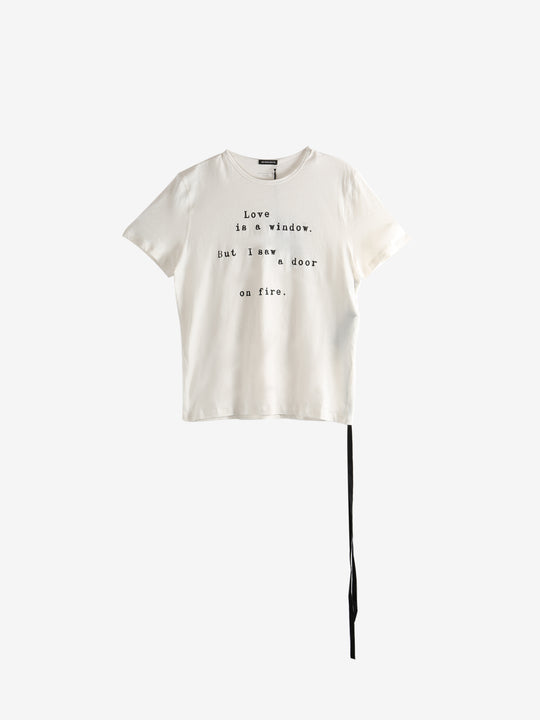 Ivory T-shirt, front view