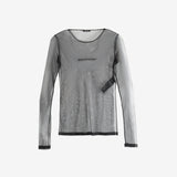 Black top, front view