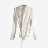 Tan shirt, front view