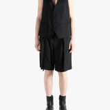 Black top, full body view