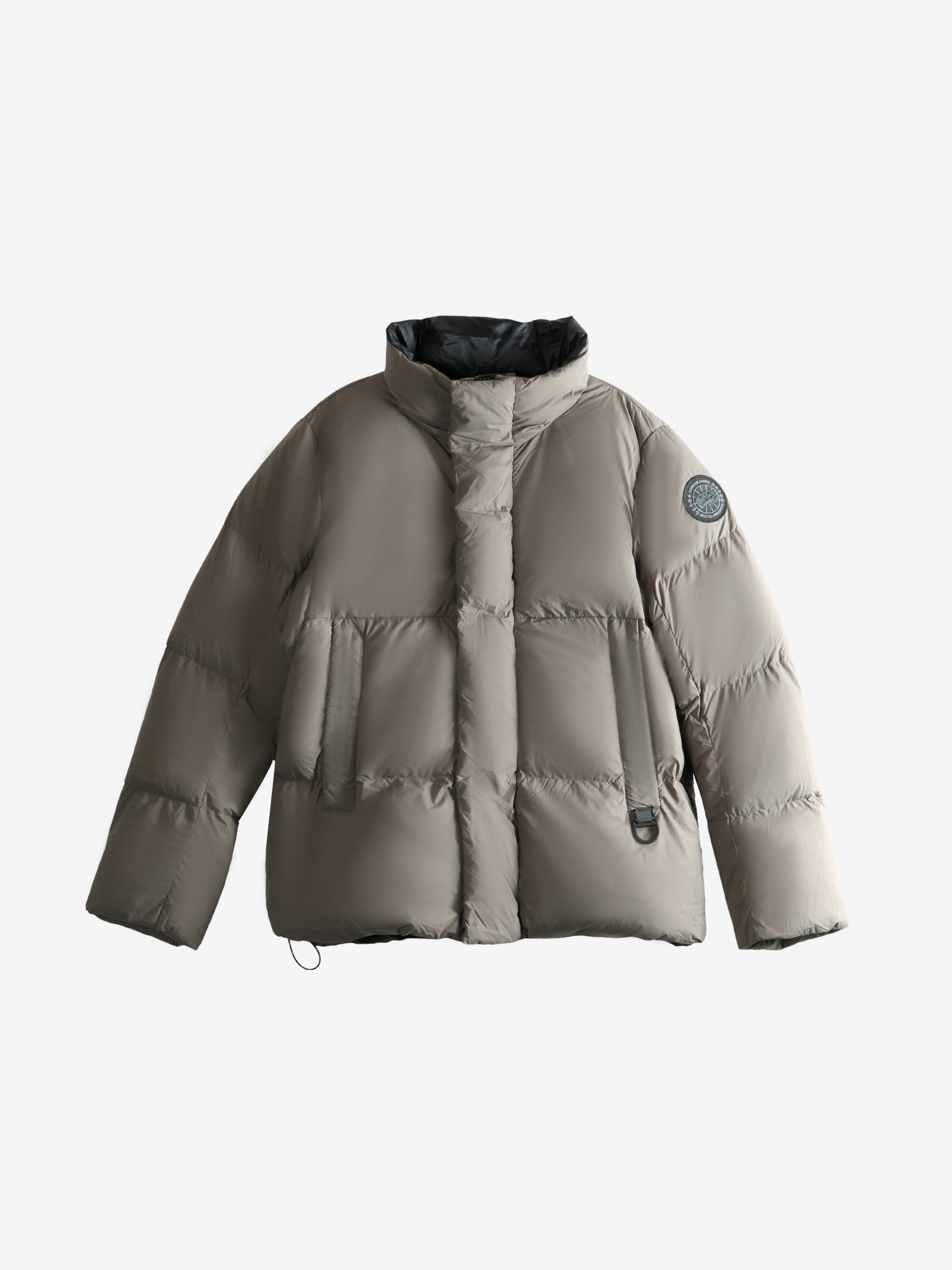 Grey jacket, front view