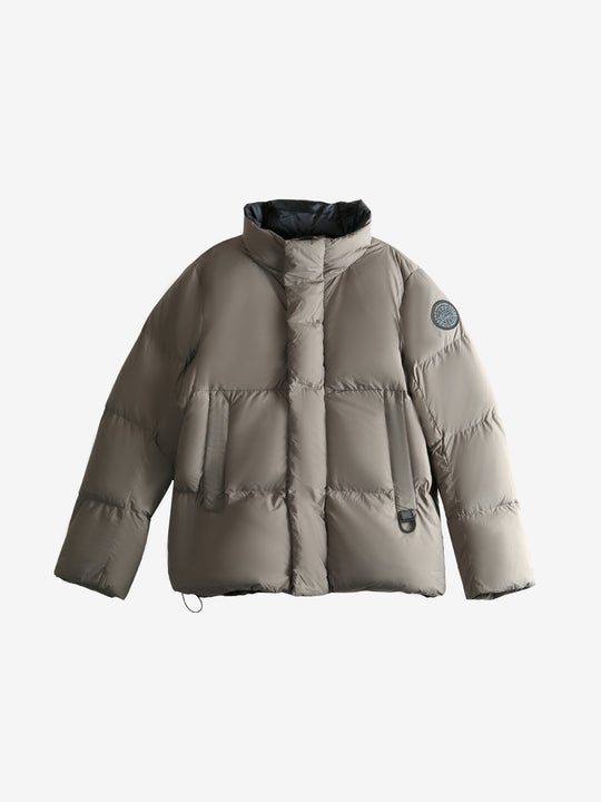 Grey jacket, front view