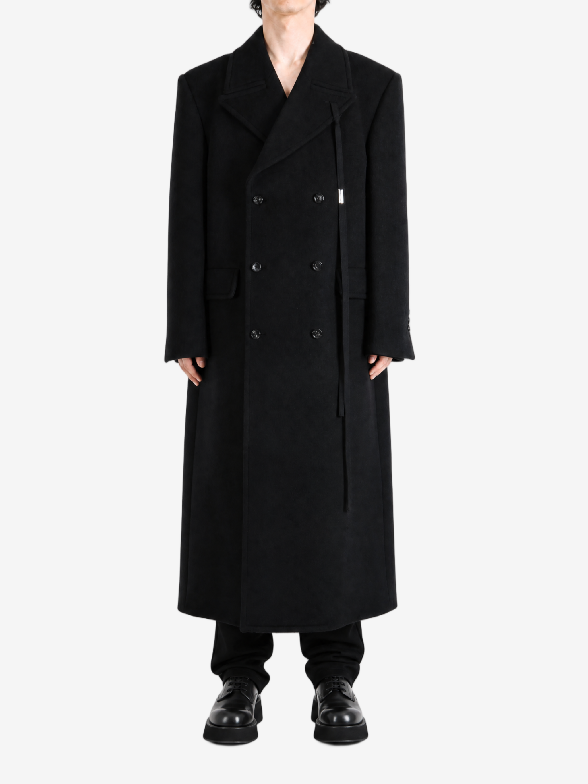 Black jacket, full body view