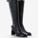 black shoe, side view