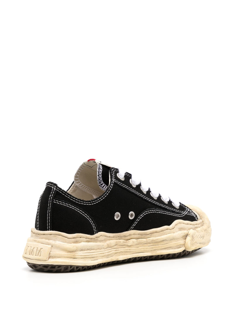 MAISON MIHARA YASUHIRO - Hank Original Sole Garment Dyed Canvas Low-Top Sneaker