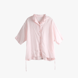 Pink shirt,front view