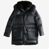 Black jacket, front view