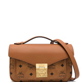 Orange bags, front view