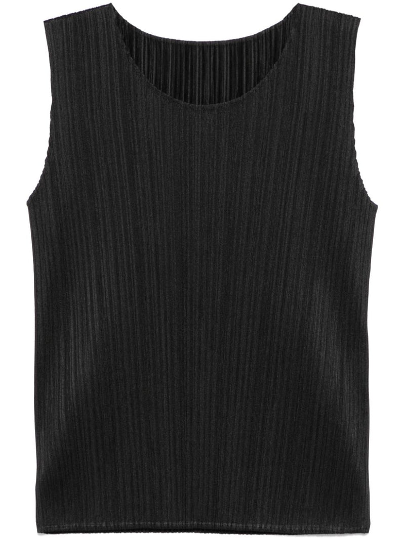 PLEATS PLEASE ISSEY MIYAKE - Women Basic Sleeveless Tank Top