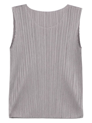 PLEATS PLEASE ISSEY MIYAKE - Women Basics Tank Top