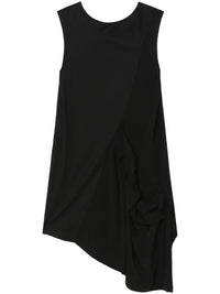 Y'S - Womens  Sleeveless Asymmetrical Tunic