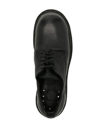 GUIDI - Men  Sole Leather Laced Big Daddy Shoes