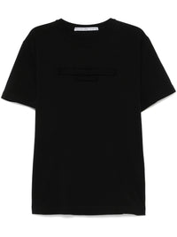 ALEXANDER WANG - Unisex Distressed Logo Short Sleeve Tee