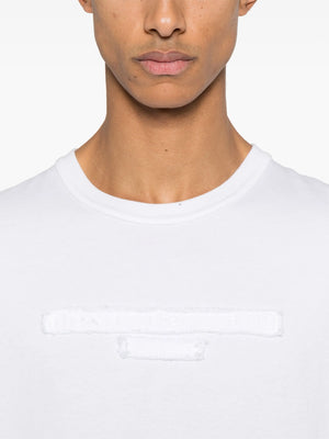 ALEXANDER WANG - Unisex Distressed Logo Short Sleeve Tee