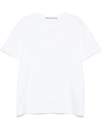 ALEXANDER WANG - Unisex Distressed Logo Short Sleeve Tee