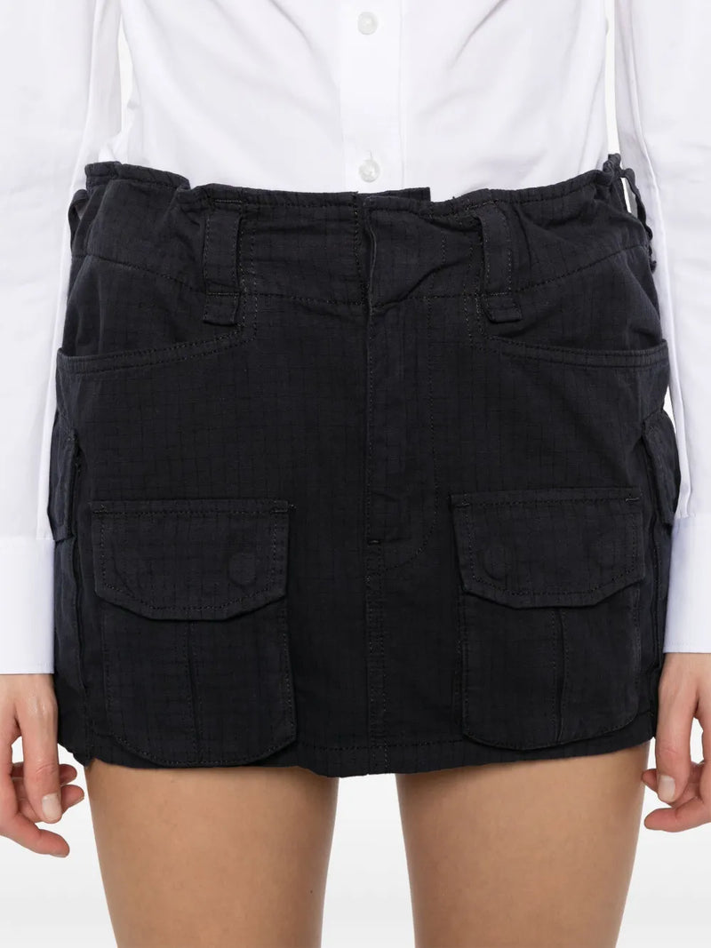 ALEXANDER WANG - Women Logo Elastic Pre Styled Cargo Skirt