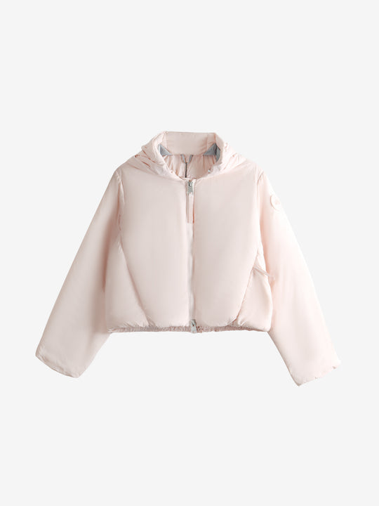 Pink jacket, front view