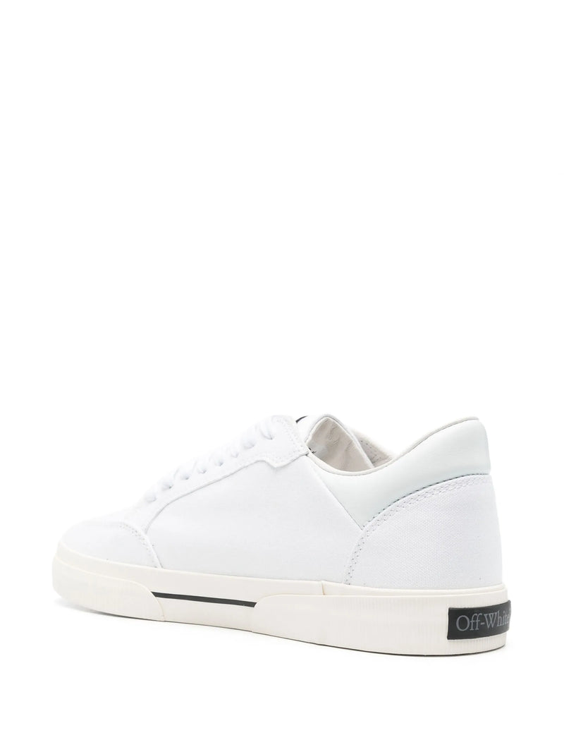 OFF WHITE - Men New Low Vulcanized Canvas Sneakers