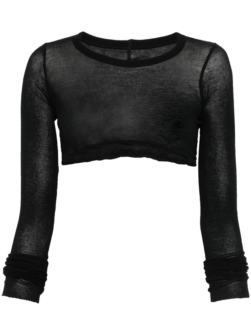 RICK OWENS - Women T-shirt Ls Crop