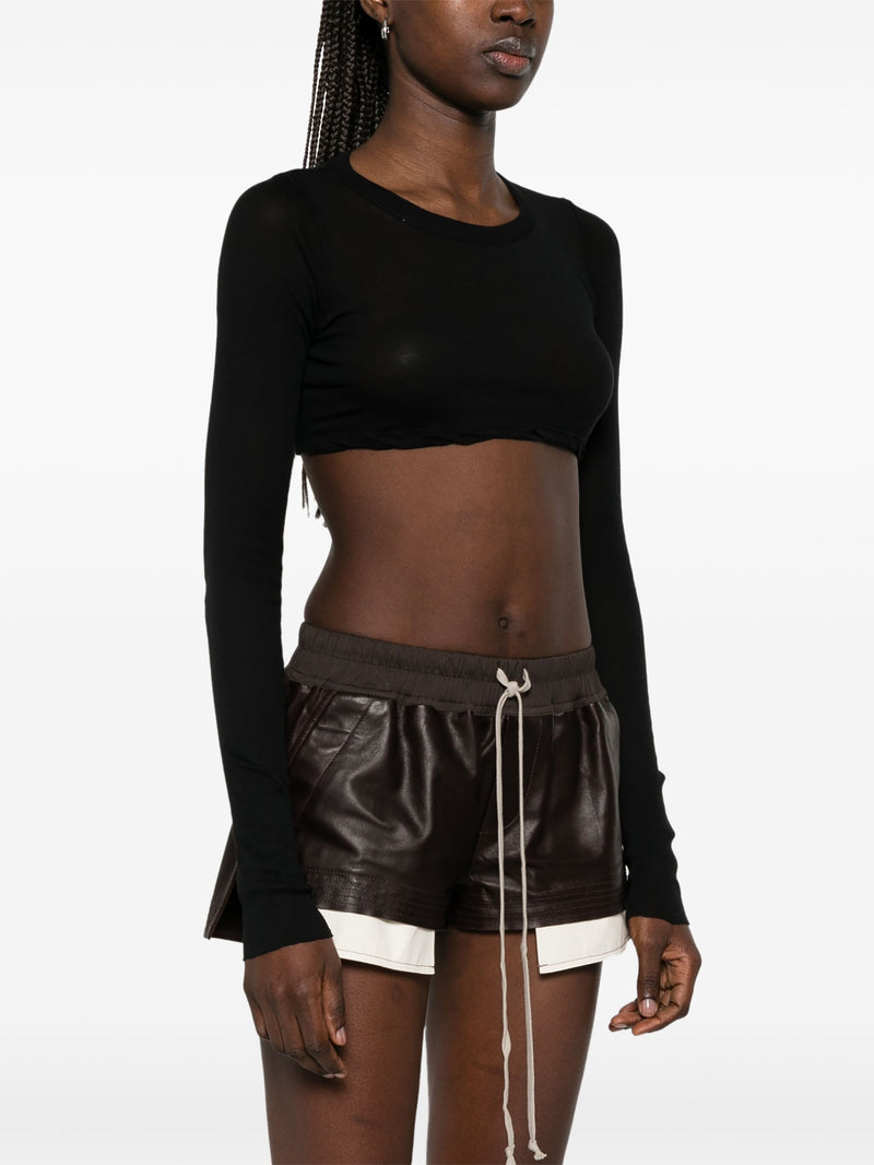 RICK OWENS - Women T-shirt Ls Crop