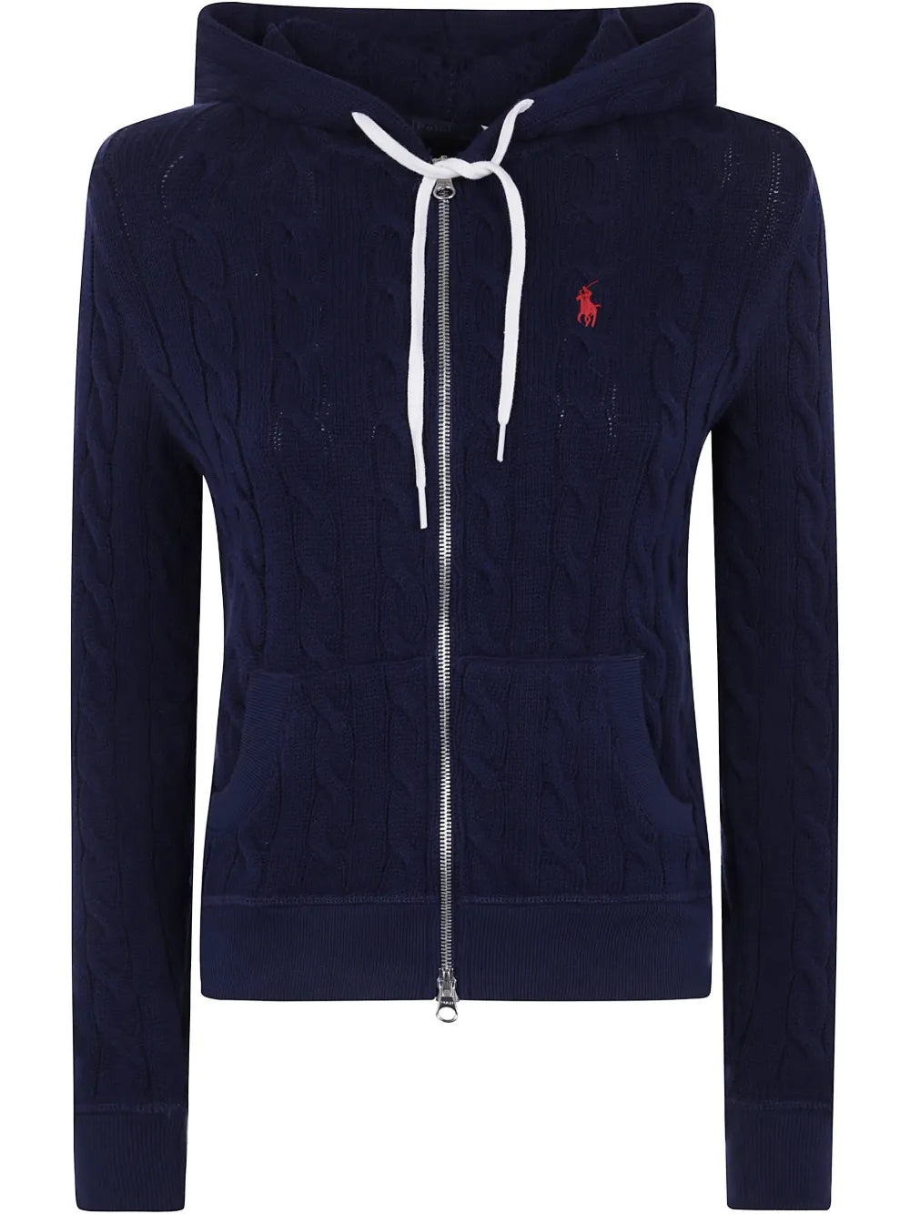 Navy knitwear,front view