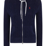 Navy knitwear,front view