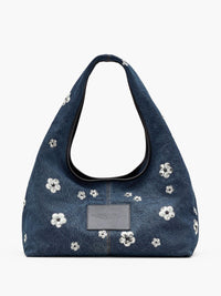 MARC JACOBS - Women The Sequin Daisy Denim Sack Bag