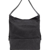 Black bag, back view