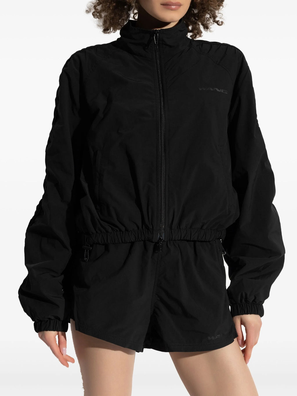 T BY ALEXANDER WANG - Women Ruched Seam Track Jacket