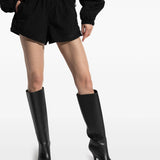 ALEXANDER WANG - Women Ruched Seam Track Short