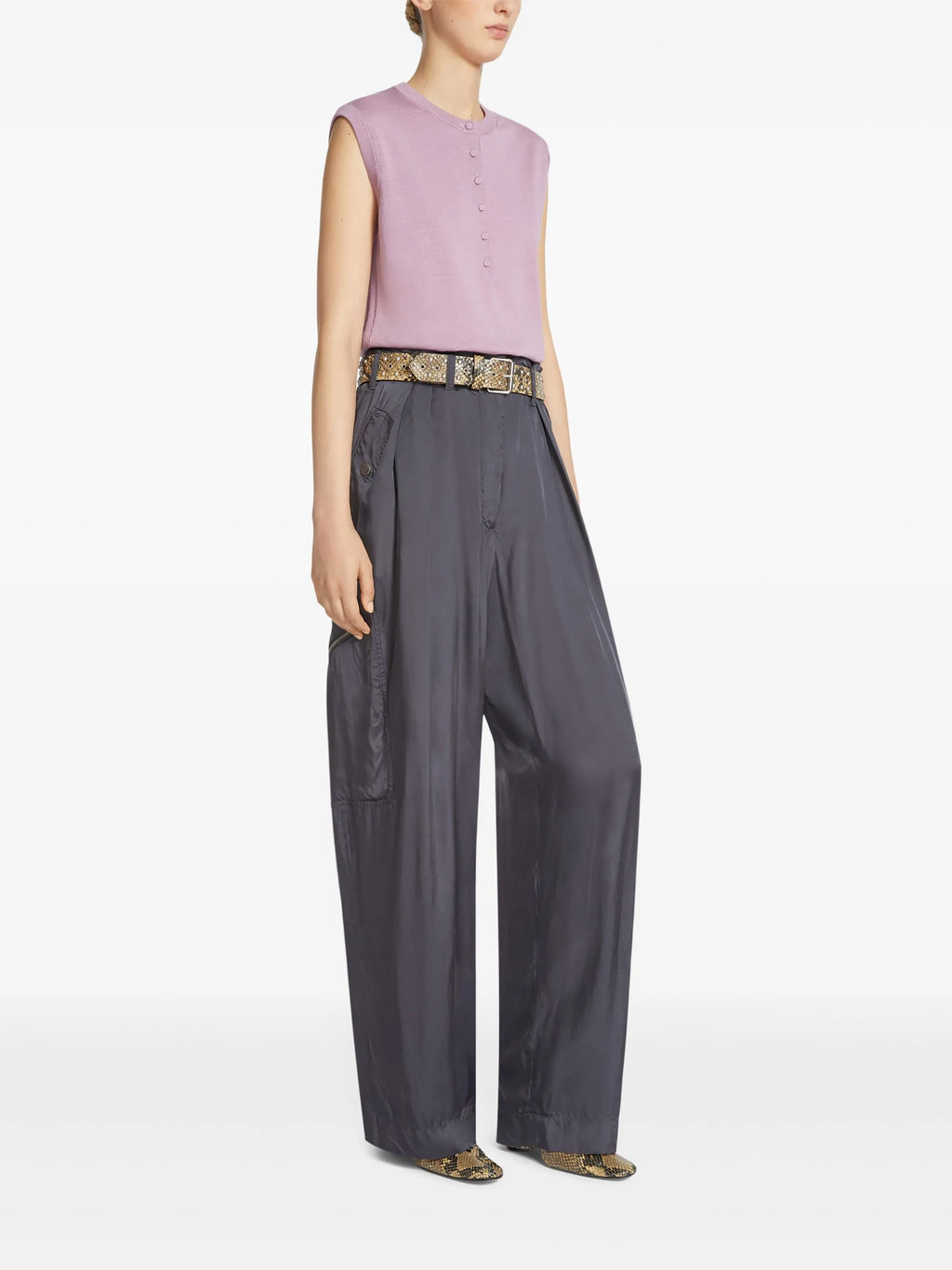 DRIES VAN NOTEN - Women Polkana Pants