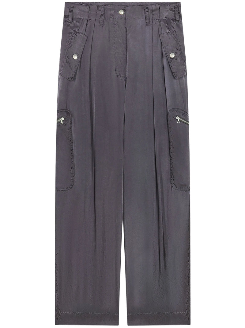 DRIES VAN NOTEN - Women Viscose Workwear Pants