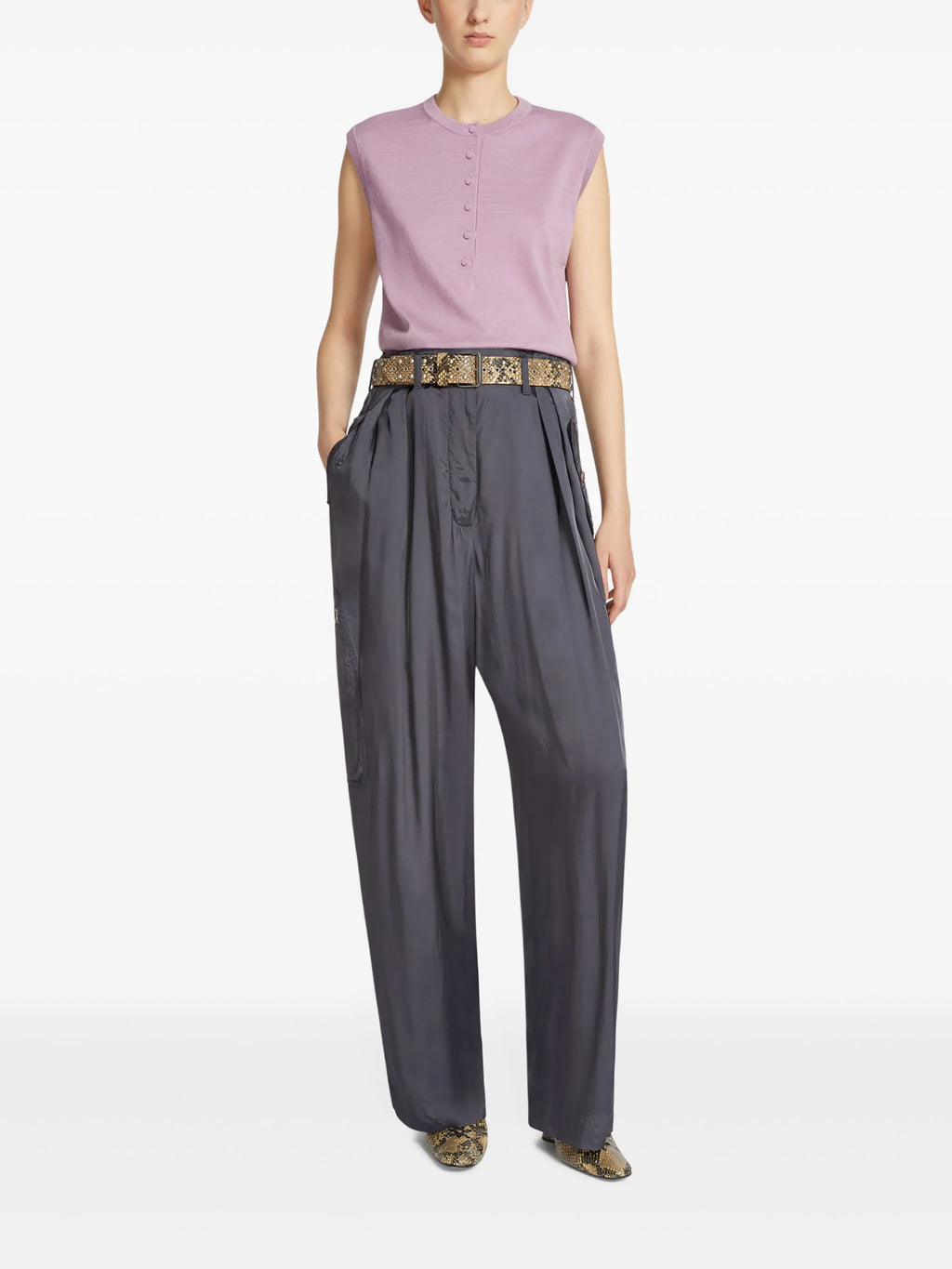 DRIES VAN NOTEN - Women Polkana Pants