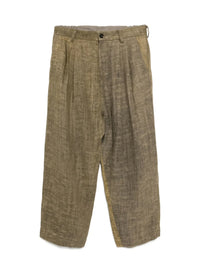 ZIGGY CHEN - Men Front Pleat Trousers