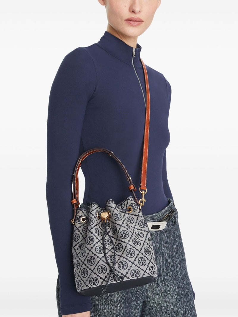 TORY BURCH - Women T Monogram Bucket Bag