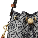 TORY BURCH - Women T Monogram Mini Bucket Bag