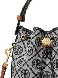 TORY BURCH - Women T Monogram Mini Bucket Bag